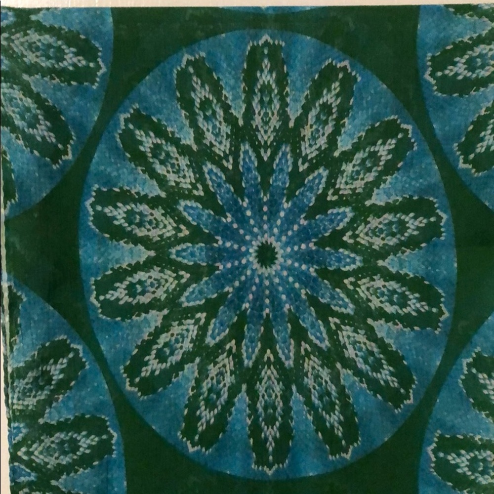 Blue & Green Scarf